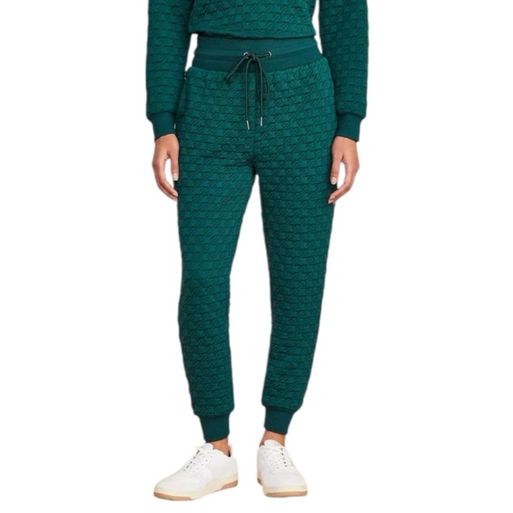 Lou & Grey Green Quilted Women's Lounge Wear Set - Picture 3 of 5